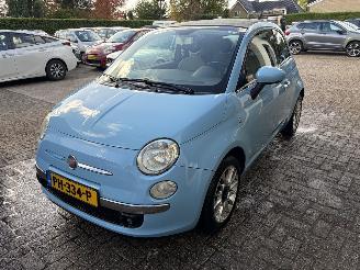 damaged passenger cars Fiat 500C  2011/10
