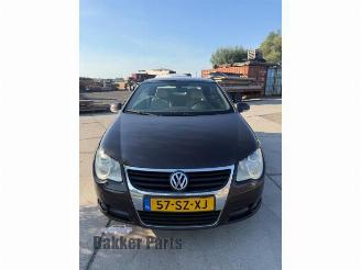krockskadad bil auto Volkswagen Eos Eos (1F7/F8), Cabrio, 2006 / 2015 2.0 FSI 16V 2006/6