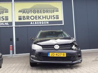 Vrakbiler auto Volkswagen Golf Golf VII Variant (AUVV), Combi, 2013 / 2021 1.6 TDI BlueMotion 16V 2016/2