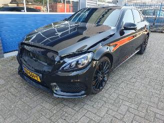 krockskadad bil auto Mercedes C-klasse 250 Prestige Automaat 2015/12