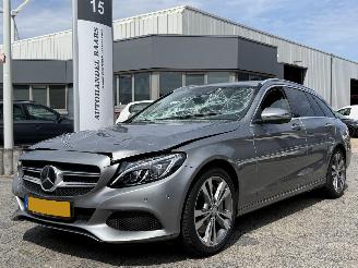 krockskadad bil auto Mercedes C-klasse Estate 350 e Lease Edition AUTOMAAT 2015/5