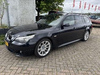 Schadeauto BMW 5-serie 525d 3.0 clima/m-pakket 2008/12