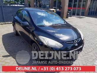 Salvage car Mazda 2 2 (DE), Hatchback, 2007 / 2015 1.3 16V S-VT 2012/10