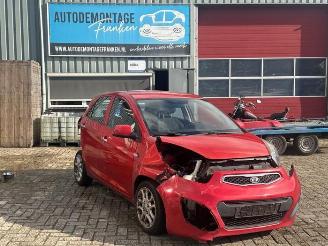Auto da rottamare Kia Picanto Picanto (TA), Hatchback, 2011 / 2017 1.0 12V 2012/6