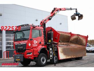 dommages camions /poids lourds MAN TGS 43.510 8X8 Widespread Palfinger Q170Z84TI Kran 62.358 km!! 2024/1