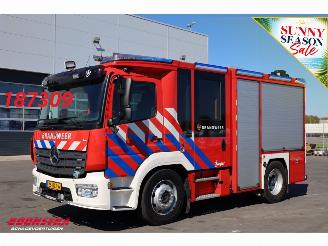 Vaurioauto  trucks Mercedes Atego 1527 Ziegler Komplett Feuerwehr 16.684 km! Euro 6 2018/11