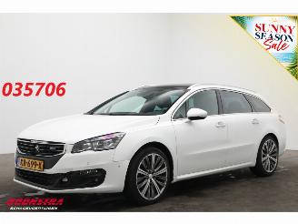 Damaged car Peugeot 508 SW 2.0 BlueHDi Allure Pano LED Leder Navi Clima Cruise Camera SHZ AHK 2016/7