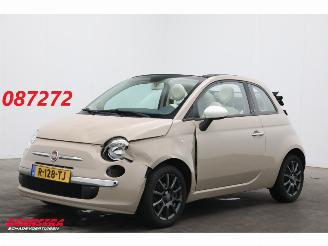 damaged passenger cars Fiat 500C 1.2 Pop Airco PDC 141.595 km! 2013/11