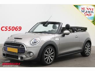 uszkodzony samochody osobowe Mini Cabrio 2.0 Cooper S Aut. Chili Serious Business H/KCruise Clima Leder SHZ 59.827 km! 2016/6