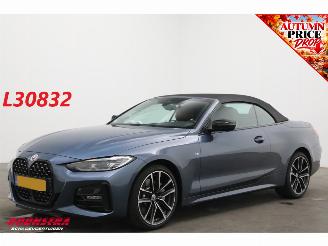 uszkodzony samochody osobowe BMW 4-serie Cabrio 430i xDrive HE M-Sport ACC H/K LrHZ StzBel. SHZ Memory Virtual Camera 2022/8