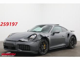 krockskadad bil auto Porsche 911 992.2 Turbo S 712 PK PCCB PDLS+ PDCC ACC 1.397 km! 2026/1