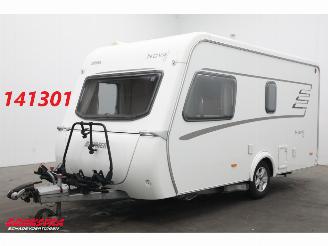 skadebil caravan Eriba  Nova Light 425 ENL Mover Fietsendrager Luifel TV Dwarsbed 2014/7
