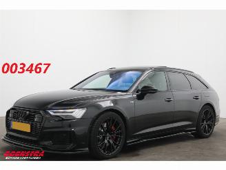 krockskadad bil auto Audi A6 Avant 55 TFSI e quattro S-Line Competition Pano ACC HUD 360° Leder SHZ Virtual Apple/Android PDC AHK 2021/9