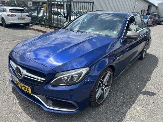 Voiture accidenté Mercedes C-klasse C 63 S   AMG  Sedan ( Leer  - Panoramadak ) 2017/12