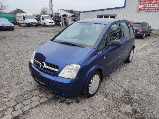 Sloopauto Opel Meriva 1.7DTI Blauw Z21B Onderdelen Y17DT Motor 2005/4