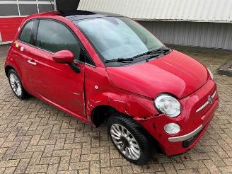 Vrakbiler auto Fiat 500 500 (312), Hatchback, 2007 0.9 TwinAir 85 2012/9