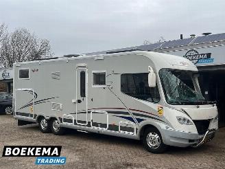 dañado camper Frankia  I840GD 3.0 JTD Levelsysteem Luifel Garage Oven Airco Schotel Zonnepaneel 2008/6