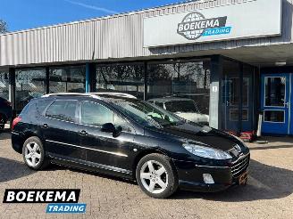 Unfallwagen Peugeot 407 2.0 Signature Pack Premium Panorama Navigatie Leer Cruise 2010/10