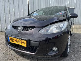 skadebil auto Mazda 2 2 (DE) Hatchback 1.3 16V S-VT (ZJ46) [55kW]  (10-2007/06-2015) 2010/1
