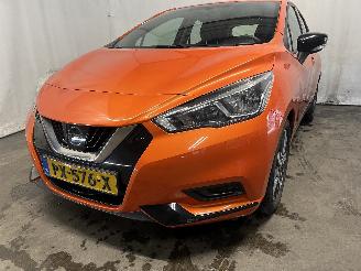 Damaged car Nissan Micra Micra (K14) Hatchback 1.0 12V (BR10DE) [52kW]  (12-2016/06-2025) 2017/10