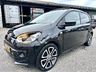 škoda osobní automobily Volkswagen Up! 1.0 60pk High Up! Bluem. 5drs - nap - pano  - leer - stoelverw - airco - cruise - pdc - privacy glass 2015/1
