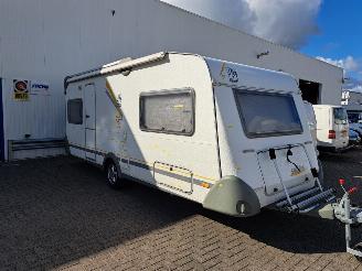 skadebil caravan Knaus  Suwind 550 TK Stapelbed+Luifel 2001/7