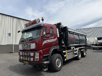 krockskadad bil vrachtwagen Terberg  FM1350-WDGL 6X6 Met Kraan 2005/10