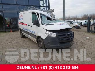 Vrakbiler auto Mercedes Sprinter Sprinter 3,5t (907.6/910.6), Van, 2018 316 CDI 2.1 D RWD 2018/11