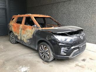 Vrakbiler auto Ssang yong Tivoli Grand SUV 2021 1.5 T-GDi 16V SUV  Benzine 1.597cc 120kW (163pk) FWD 2021/9