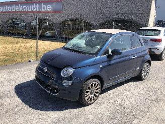 Voiture accidenté Fiat 500  1.2 CABRIO  LOUNGE 2018/1