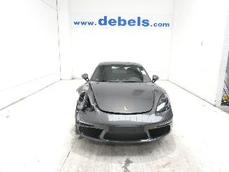 Coche accidentado Porsche 718 Cayman CAYMAN 2018/12