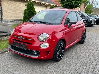 damaged passenger cars Fiat 500 1.2 SPORT 2018/2