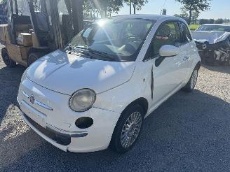 damaged passenger cars Fiat 500  2009/5