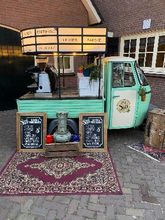 škoda motocykly Piaggio  APE P501 COFFEE BAR IBIZA STYLE 1987/9