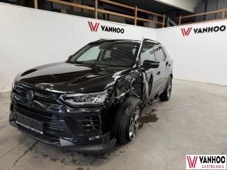 Vaurioauto  passenger cars Ssang yong Korando  2024/4
