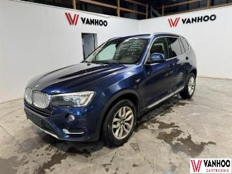 uszkodzony samochody osobowe BMW X3  2014/8