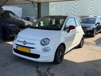 damaged passenger cars Fiat 500 0.9 TinAir Lounge AUTOMAAT 2016/7