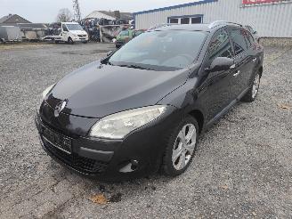 Vrakbiler auto Renault Mégane 1.4 TCE Zwart NV676 Onderdelen H4J700 Motor 2009/6