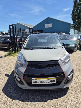 Coche siniestrado Kia Picanto (TA) Hatchback 1.0 12V (G3LA) [51kW] 5-BAK 2013/1