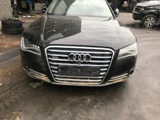 krockskadad bil auto Audi A8 3000cc - diesel - automaat 6vit 2012/1