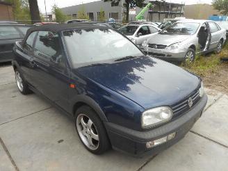 demontáž osobní automobily Volkswagen Golf 3 cabrio 1994/1